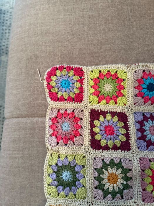 Poszewka na poduszkę handmade haftowana haft