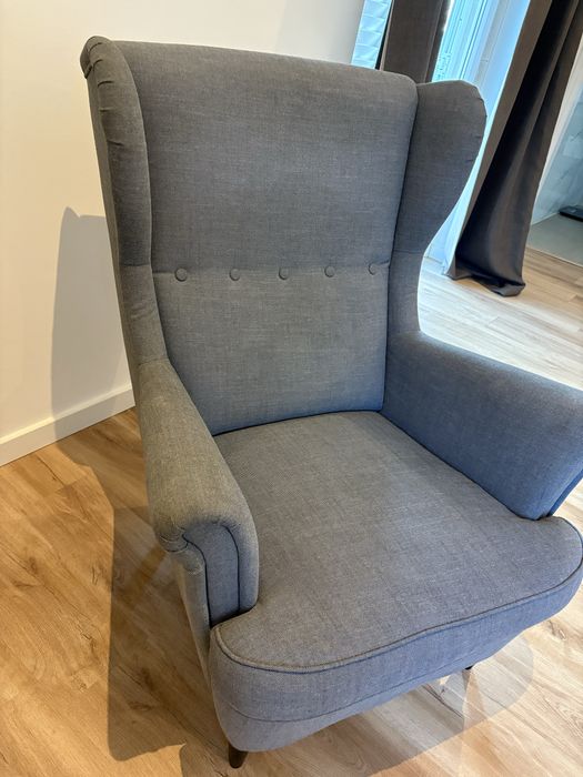 Cadeirão ikea cinzento