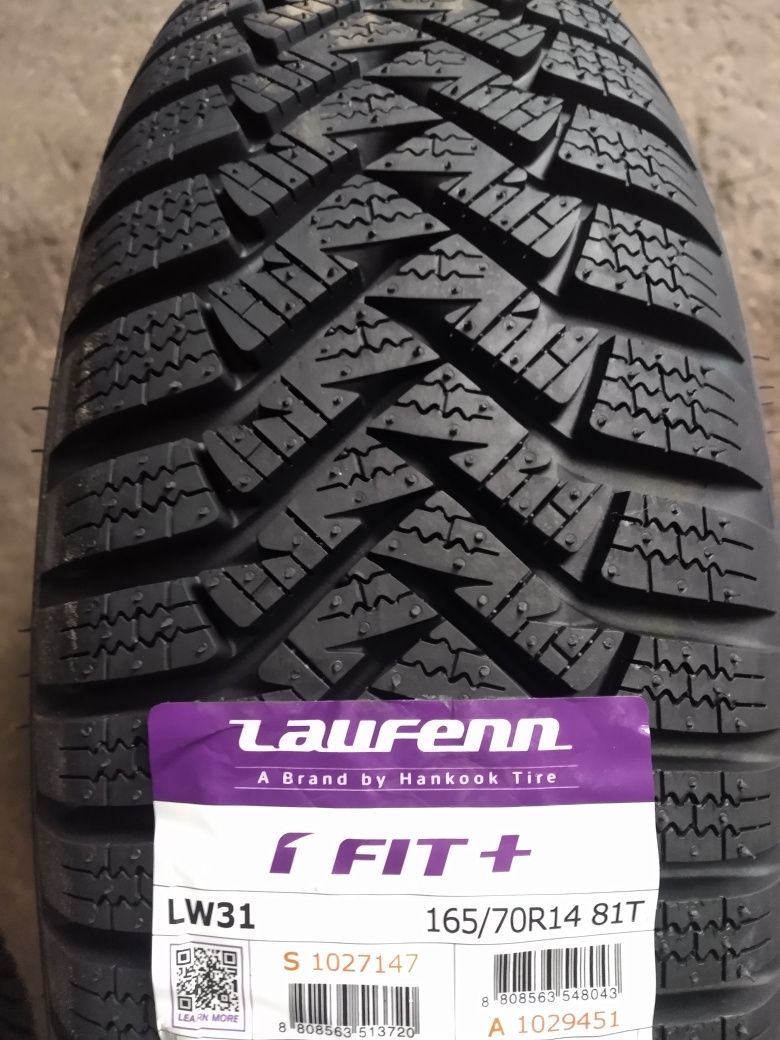 Nowe opony zimowe Laufenn (grupa Hankook) 165/70R14. MONTAŻ GRATIS !!!