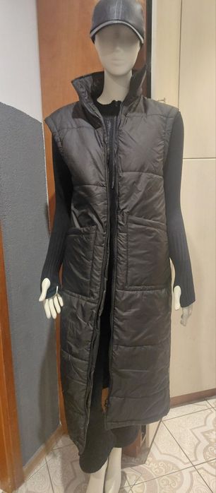 Kamizelka pikowana długa