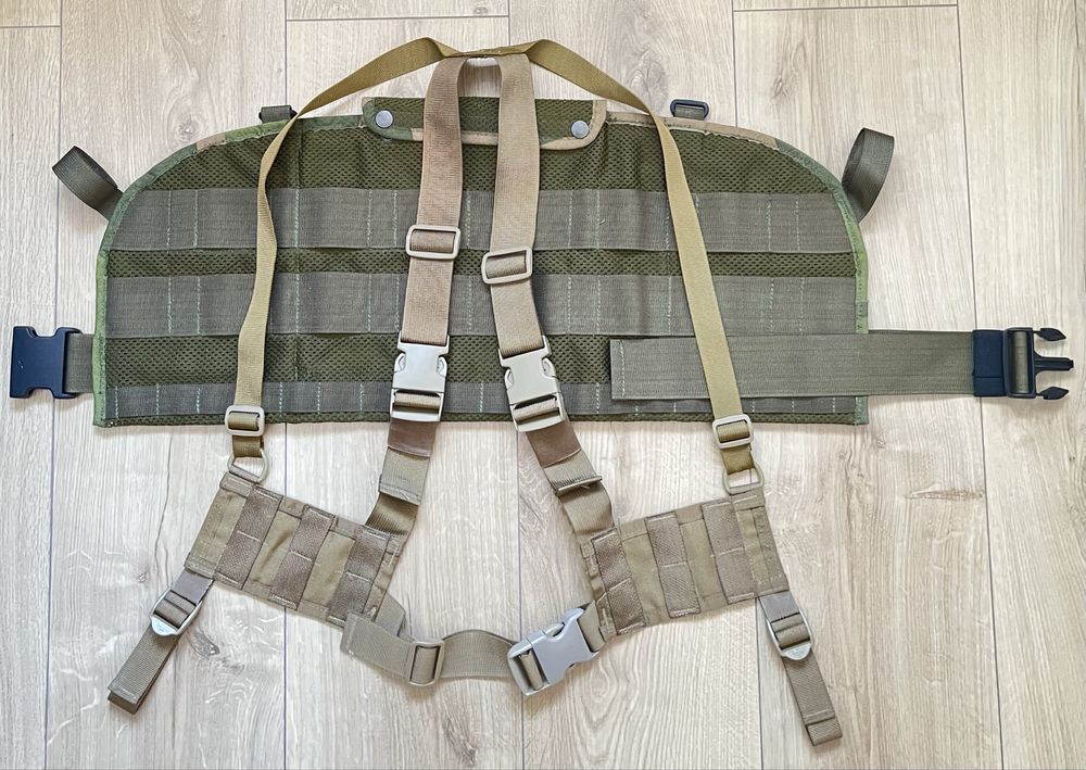 Chest rig NFM w Norcamo oraz pasoszelki US Army coyote
