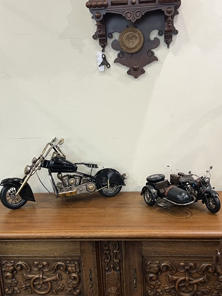Ретро металлические модели мотоциклов Франция.