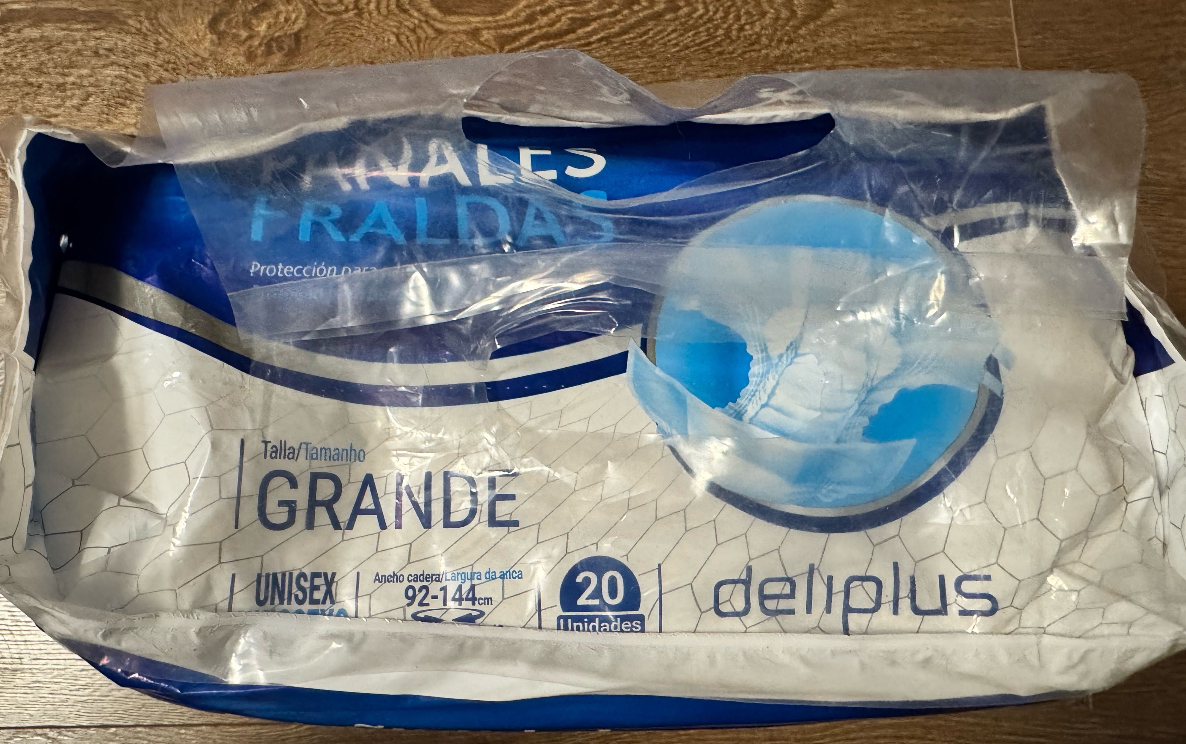 Памперсы для взрослых Deliplus.