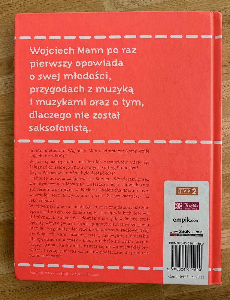 Rock Mann, czyli jak nie zostałem saksofonistą. Wojciech Mann