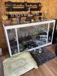 Vitrine com porta correr