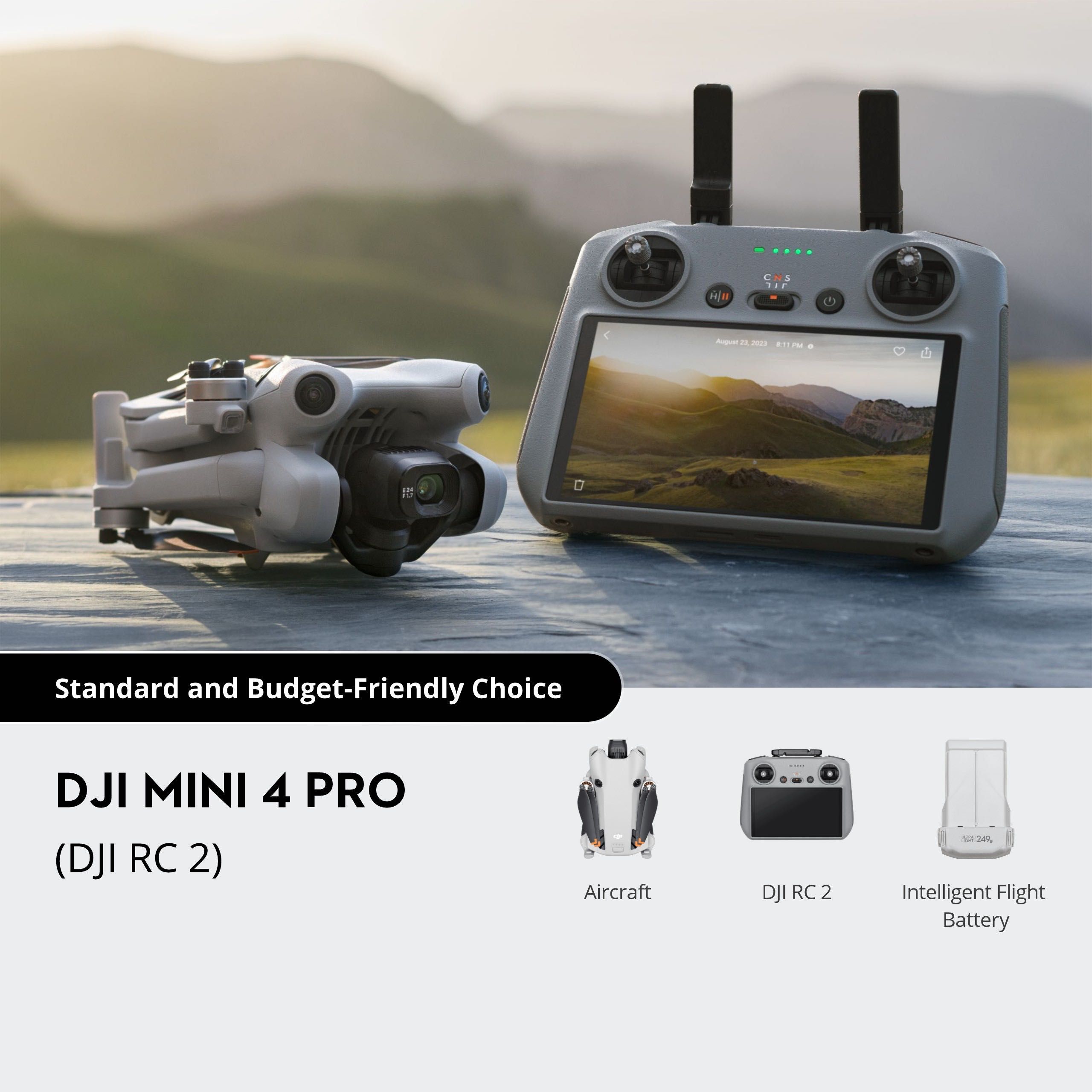 DJI Mini 4 Pro NOVO selado (vários modelos disponíveis)