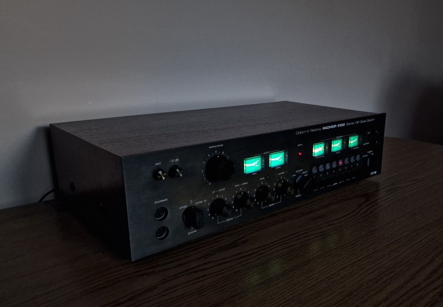 Amplituner Unitra Fonica Radmor 5100, Radio, Wzmacniacz