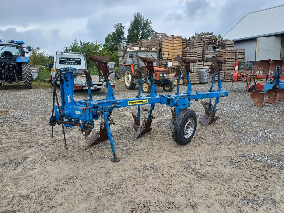 Pług ażurowy 4 skibowy rabewerk 3+1 obrotowy rabe werk