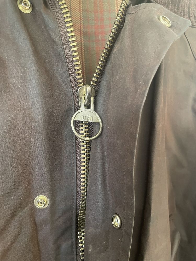Parka tipo barbour