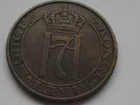 Moneta, Norwegia, Haakon VII, 5 Öre, 1941rok