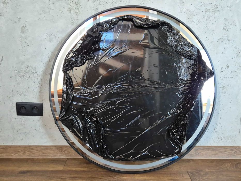Lustro podświetlane okrągłe 90 cm