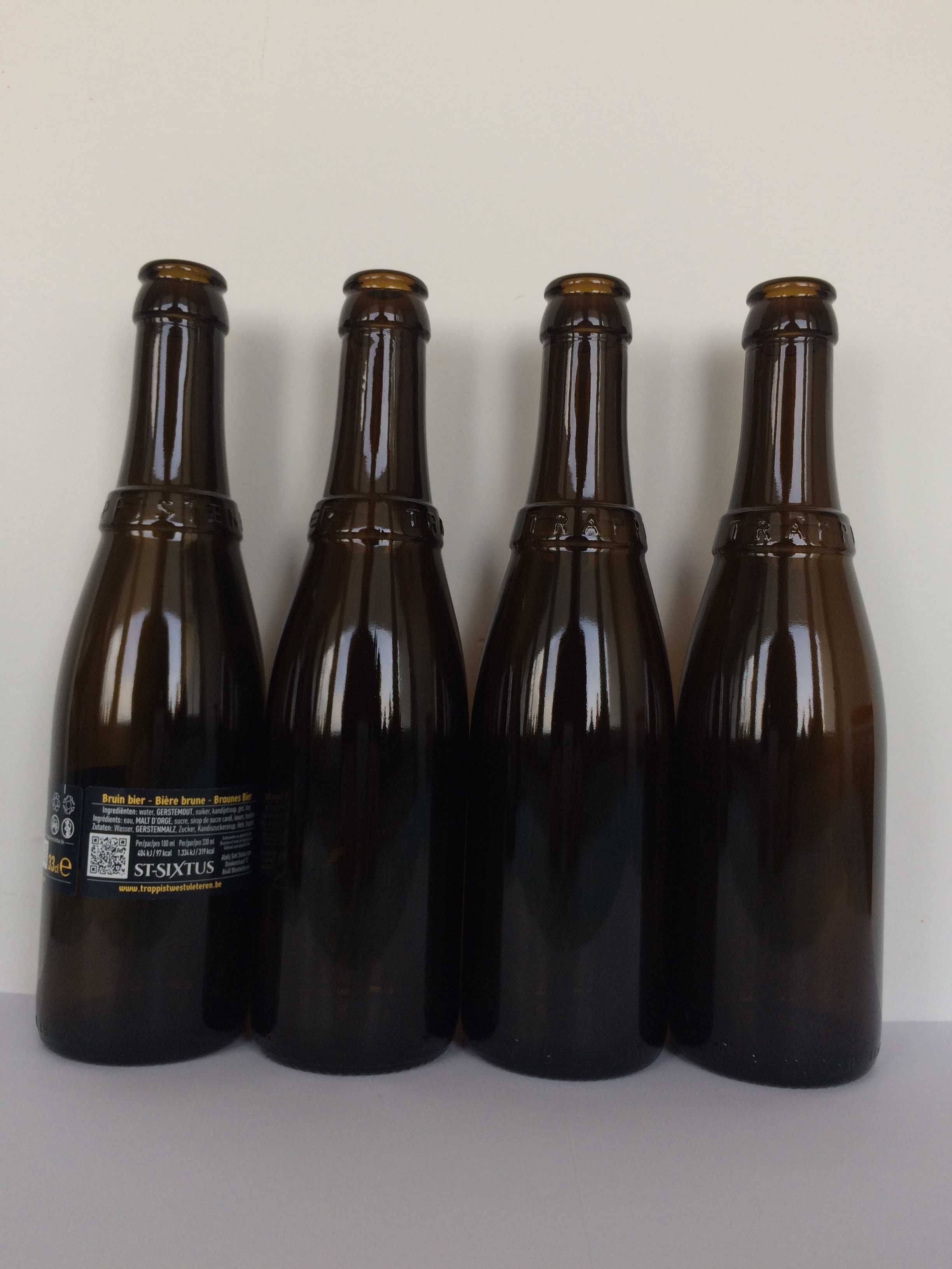 Garrafas Cerveja Westvleteren (Originais) em Vidro Vazias