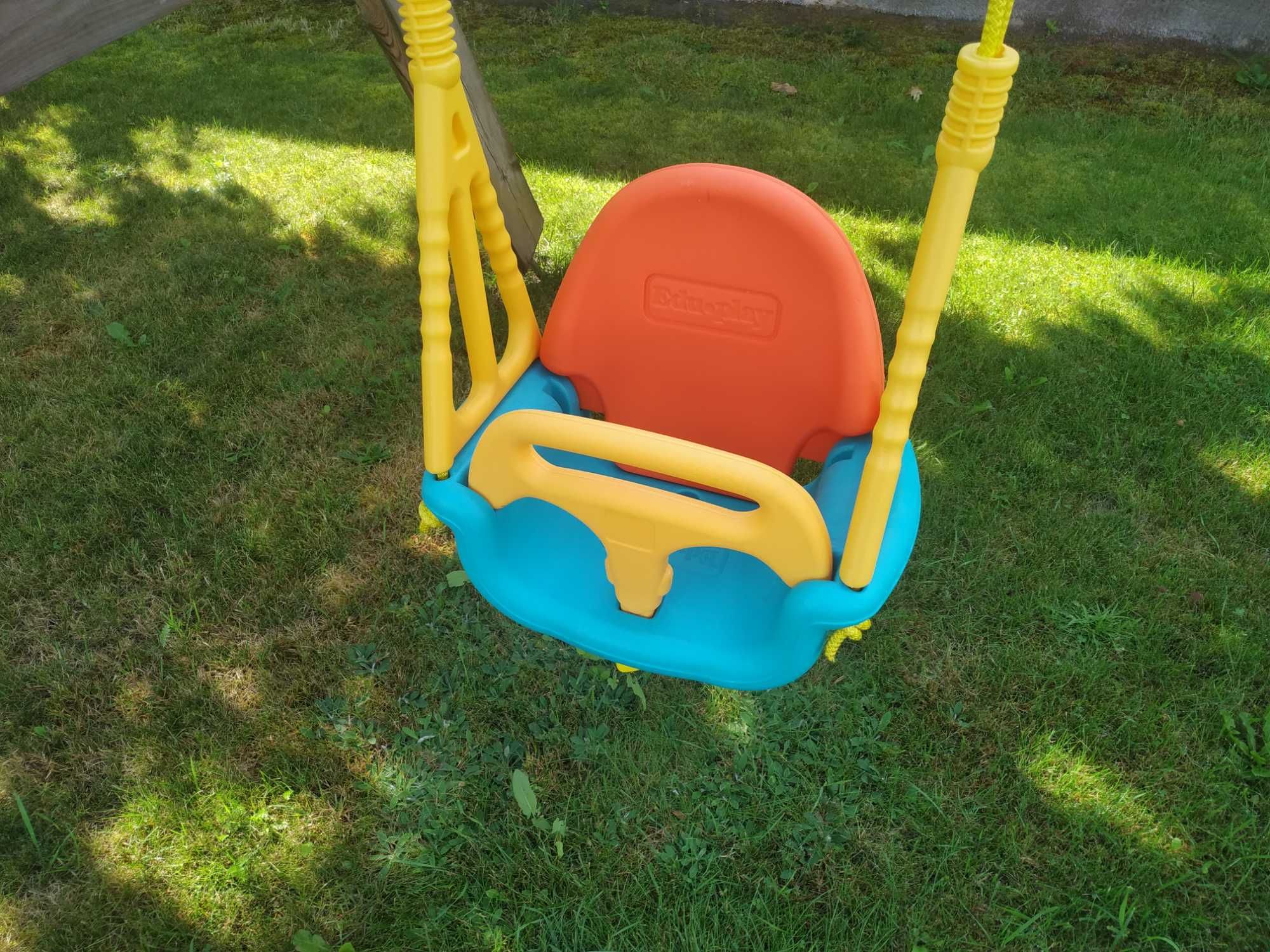 Huśtawka Ecotoys sw-1422 ogrodowa kubełkowa hustawka 3w1 dla dzieci