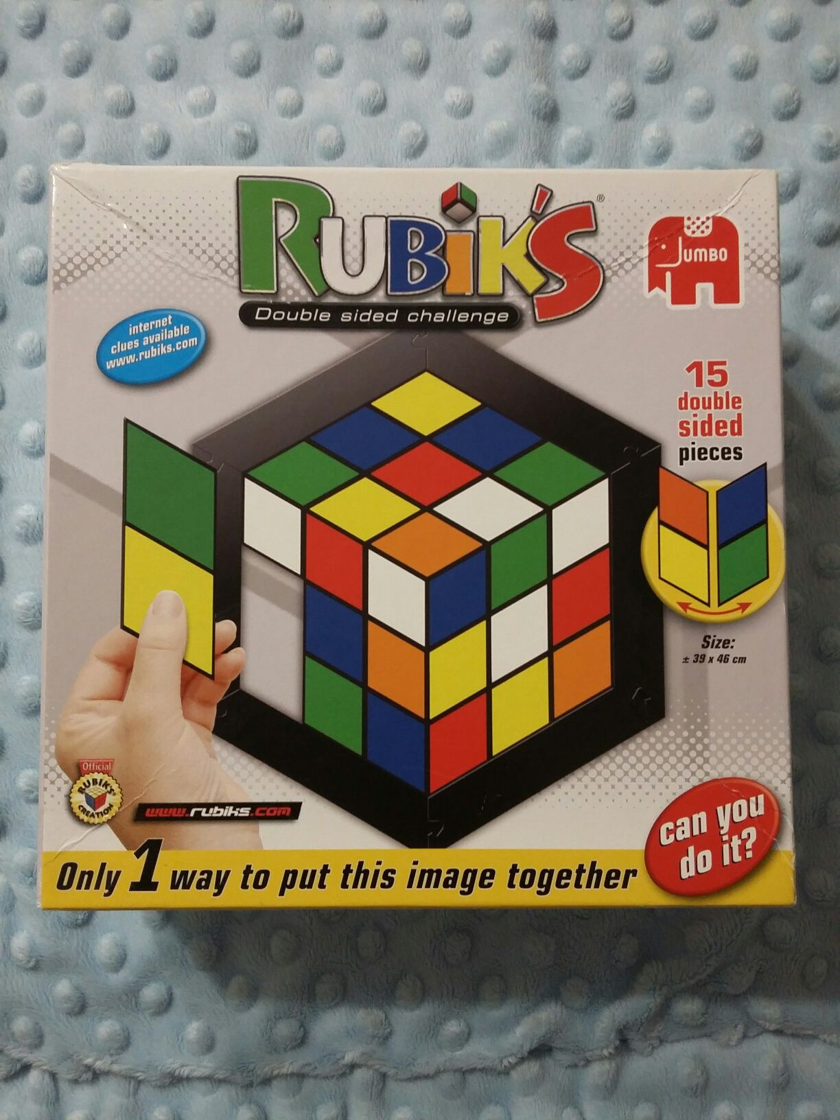 Rubik's Double Sided Challenge Kostka Rubika puzzle gra planszowa