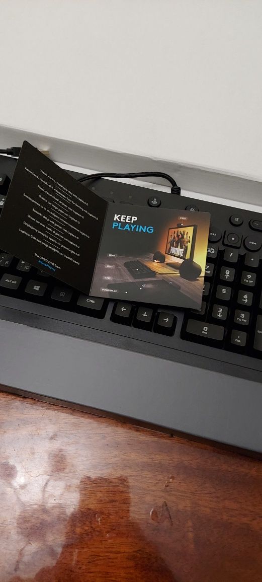 Клавіатура проводная Logitech G213 Prodigy Gaming Keyboard USB UKR