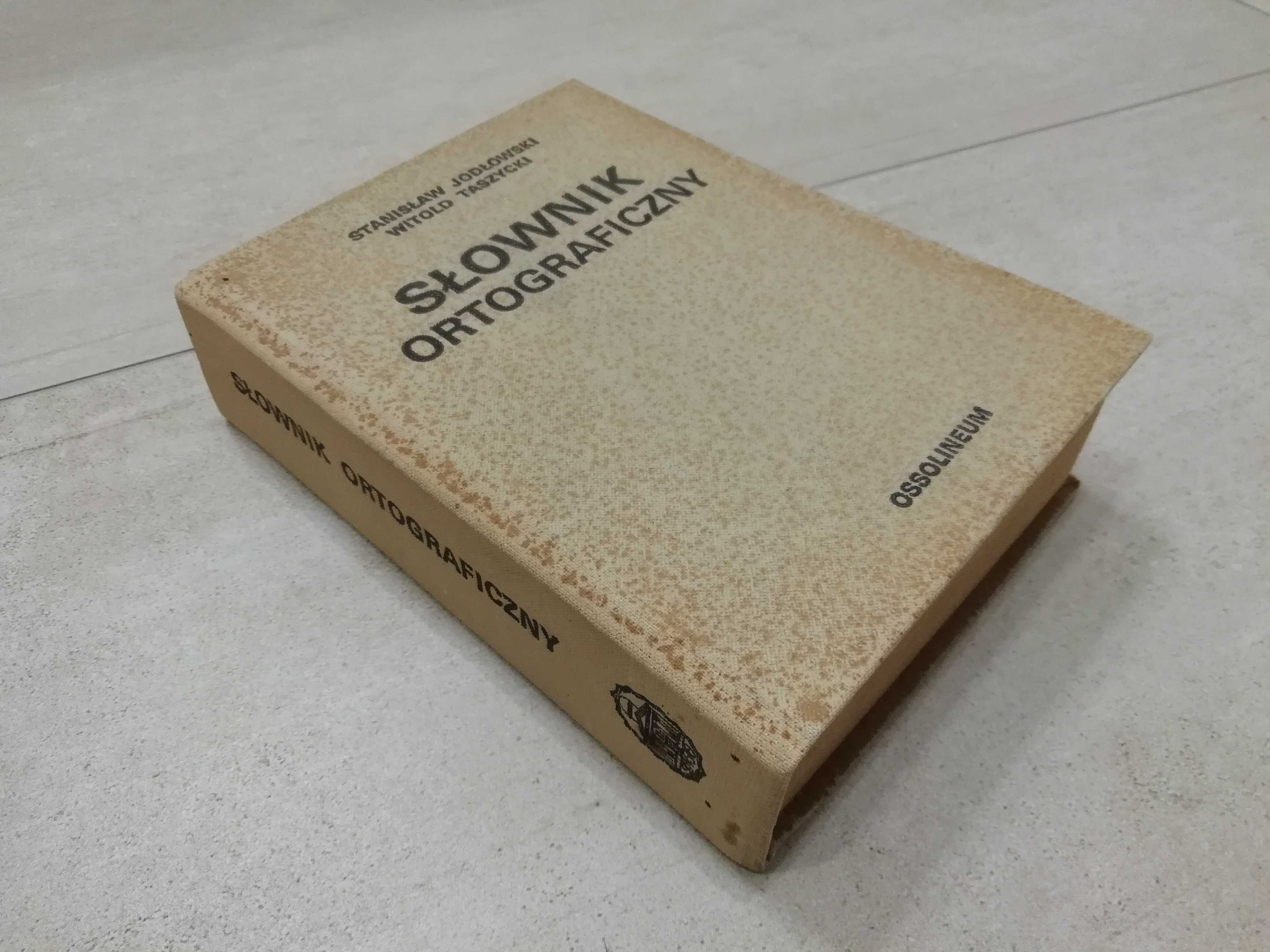 Słownik ortograficzny Ossolineum 1982 kolekcjonerski