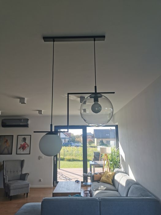 Nowoczesna Lampa nad stół kule