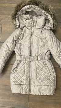 Зимова куртка-пальто для дівчинки
