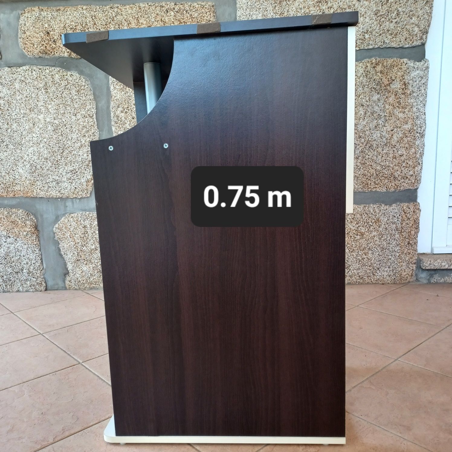 Secretária IKEA (preto e branco)