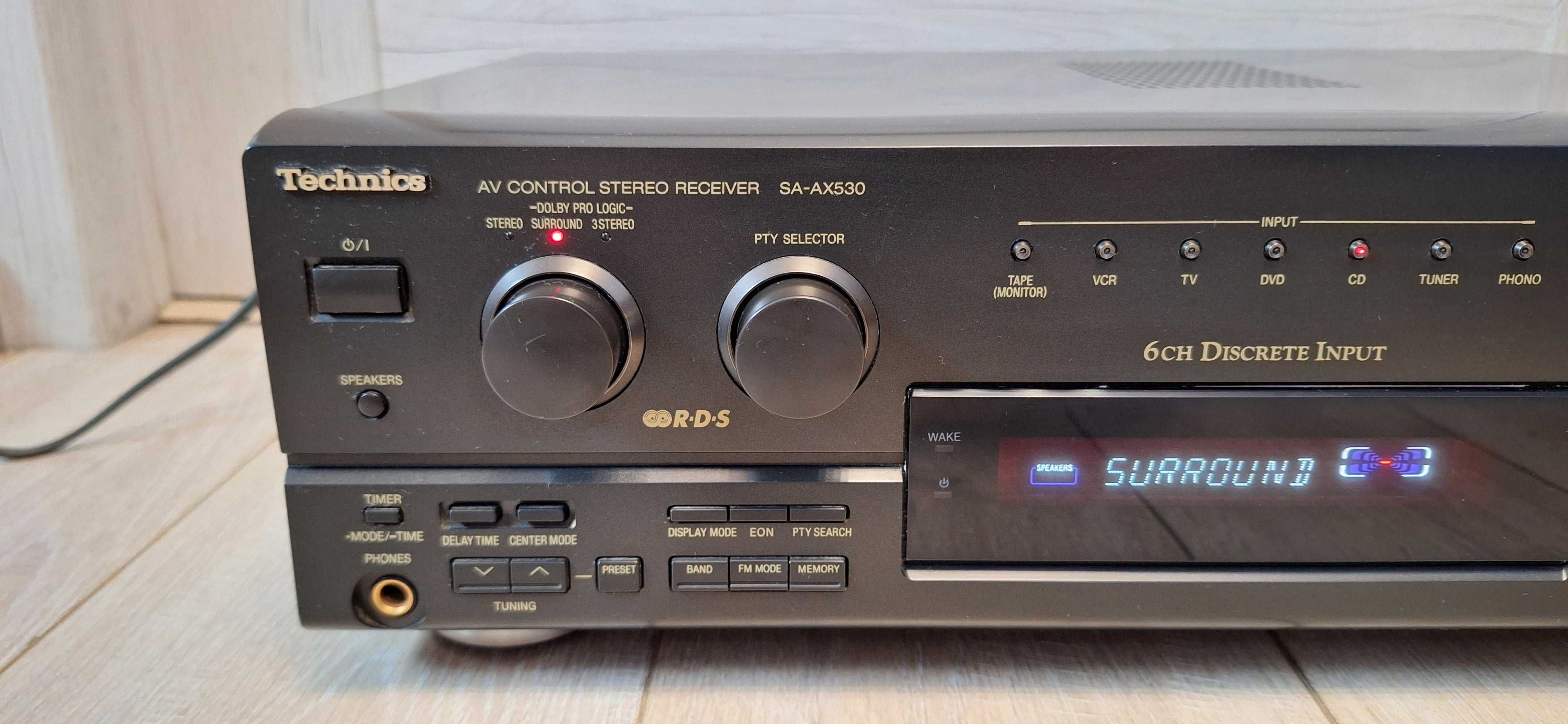 Amplituner Technics SA-AX 530 ! 100 % Sprawny ! BDB STAN ! OKAZJA !