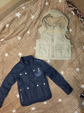 Куртка + жилетка на мальчика 2-3 года