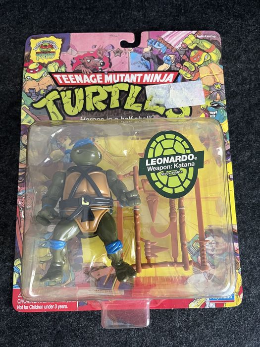 Figura TMNT Leonardo vintage - Playmates selada