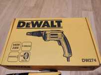Nowa! Oryginalna wkrętarka DeWalt DW274 ze sprzęgłem do płyt gk