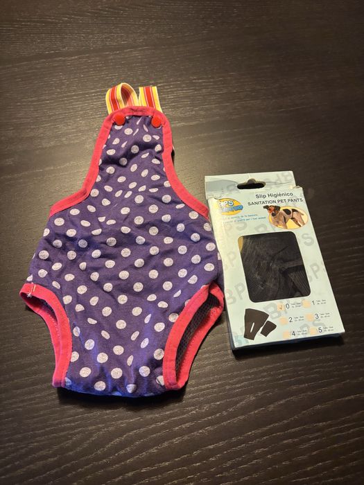 Cuecas higienicas e body