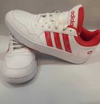 Білі кросівки Adidas Hoops 3.0. Розмір 40,41