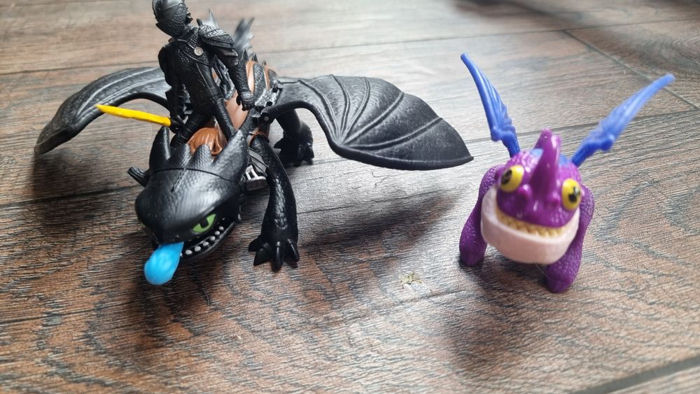 Szczerbatek z jezdzcem I strzelaniem plus szponiak