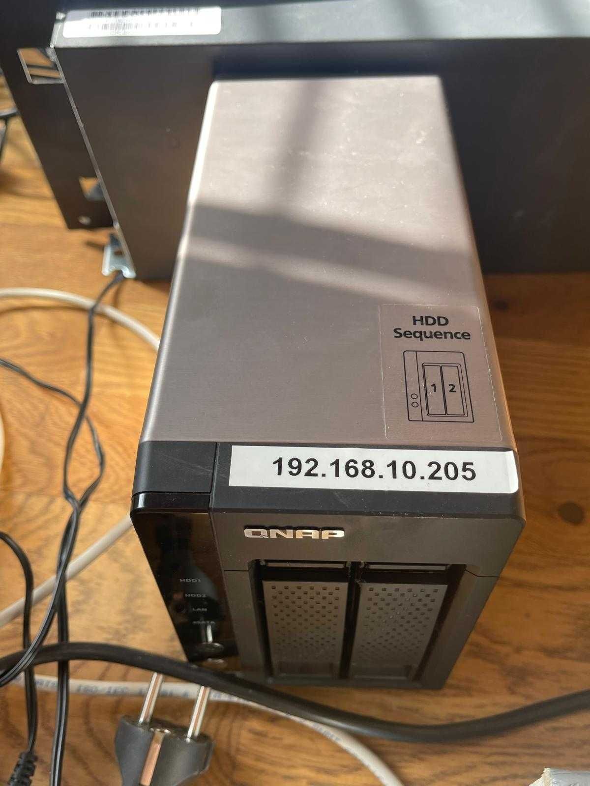 Serwer QNAP TS-219P+ Dwa DYSKI gratis