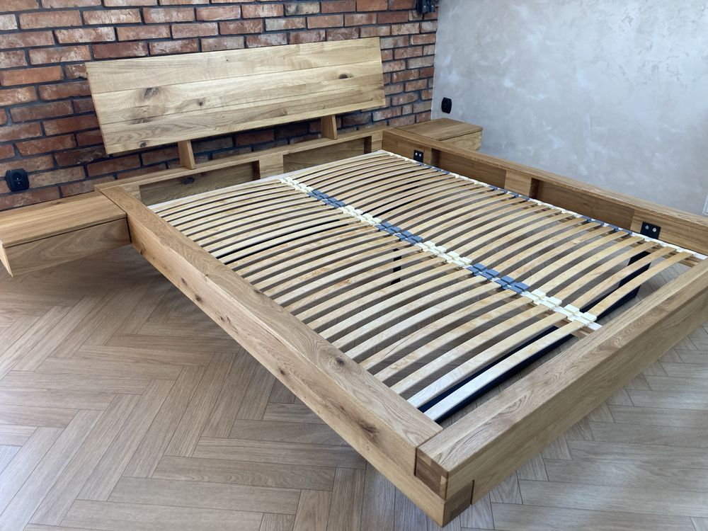 Łóżko dębowe 160x200 LOFT PRESTIGE bardzo solidne