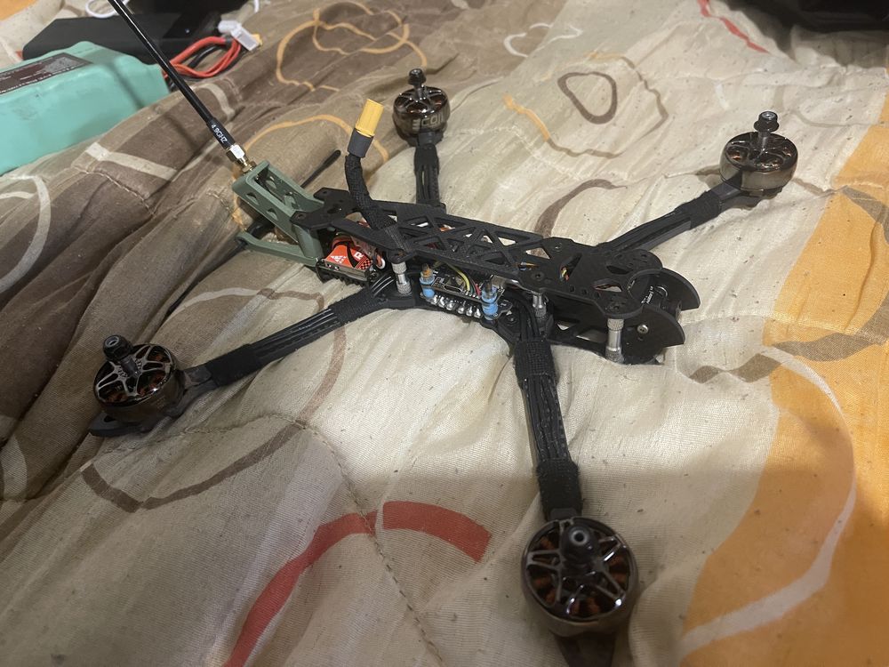 FPV дрон 7 дюймов + аккумулятор
