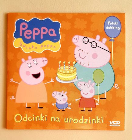 Płyta VCD Świnka Pepa - odcinki na urodzinki