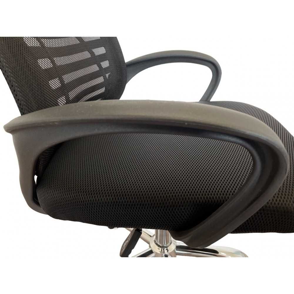 Офісне крісло в сіточку Neo-Sit - чорний