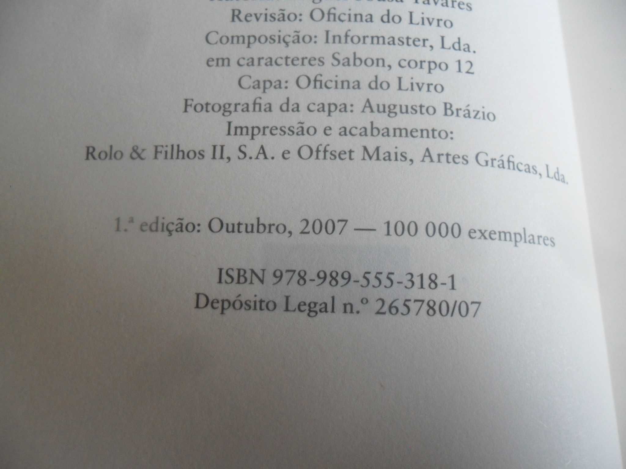 "Rio das Flores" de Miguel Sousa Tavares - 1ª Edição de 2007