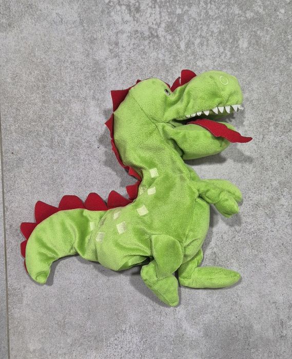 Maskotka pacynka dinozaur smok Ikea