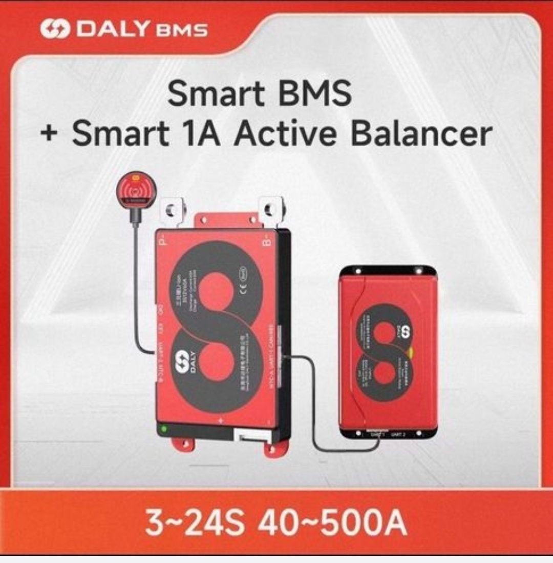 активный BMS  балансир 1А   LifePO4