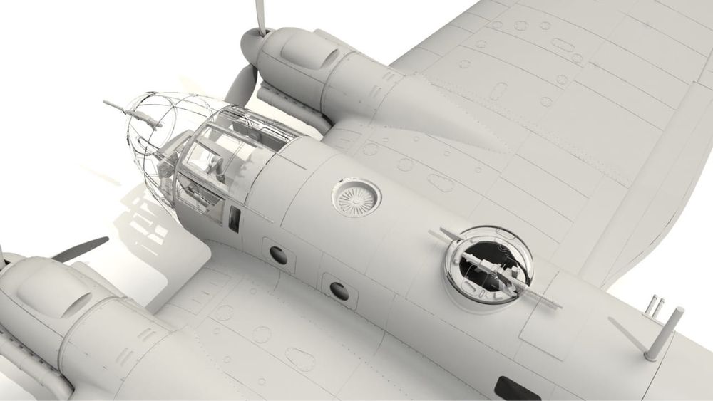 ICM 48264 model do sklejania 1:48 samolot Heinkel He 111H-20
