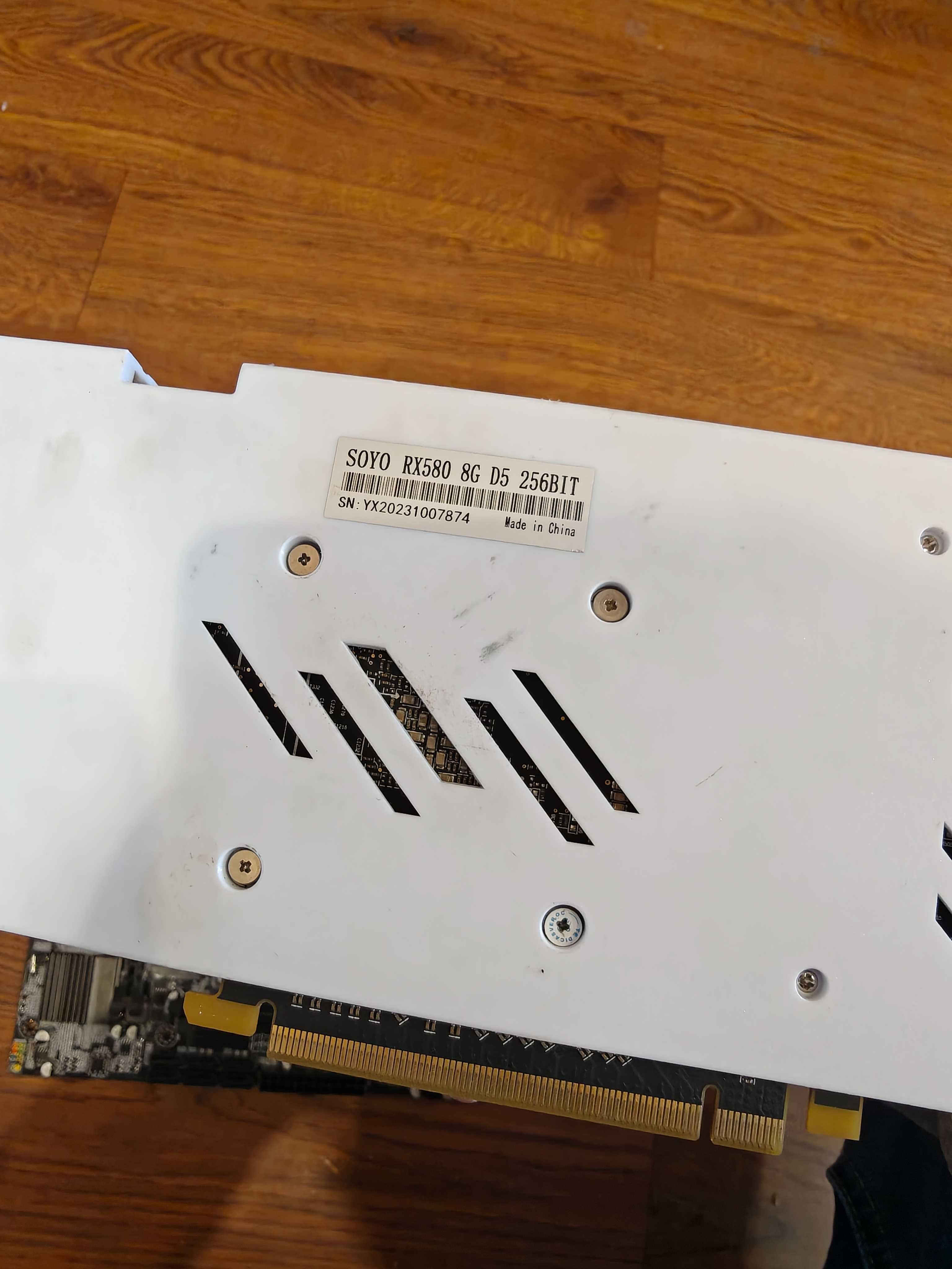 Материнска плата+ проц+ ОЗУ DDR 4+ RX 580