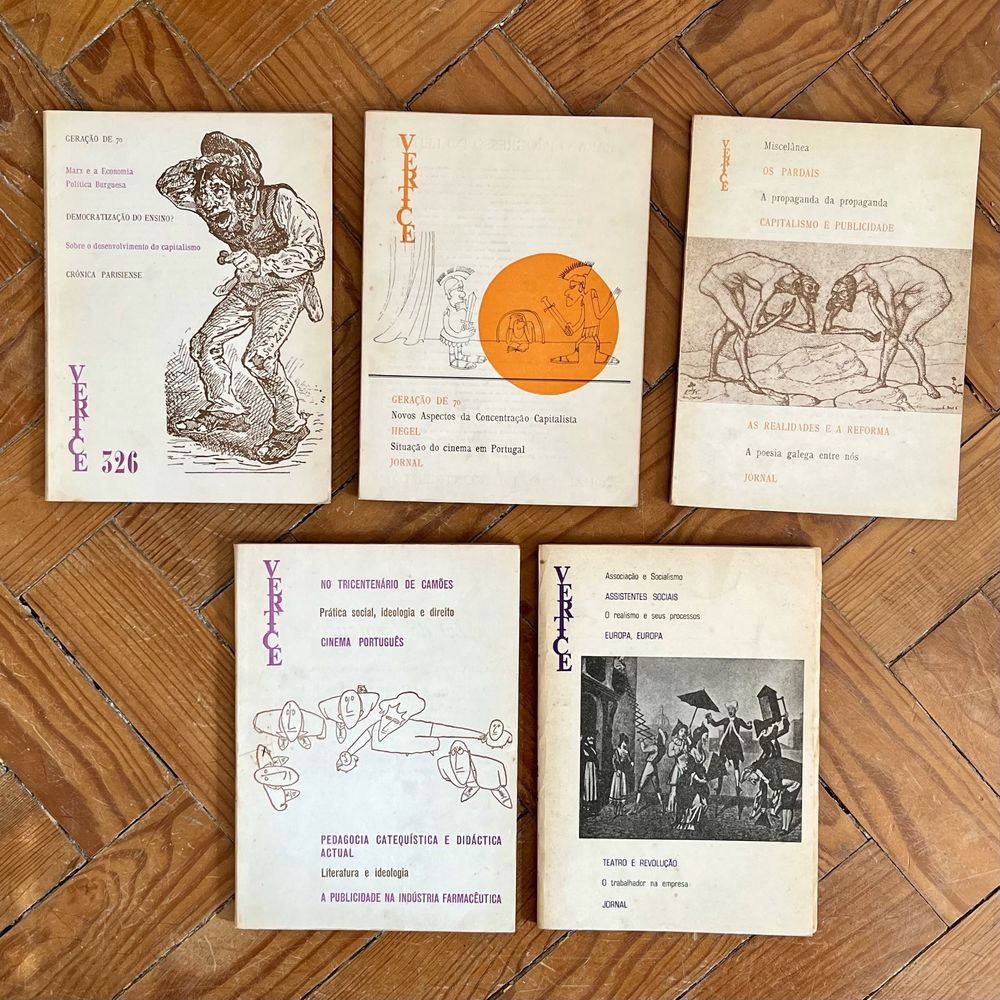 Vértice - Revista de Cultura e Arte * 5 volumes