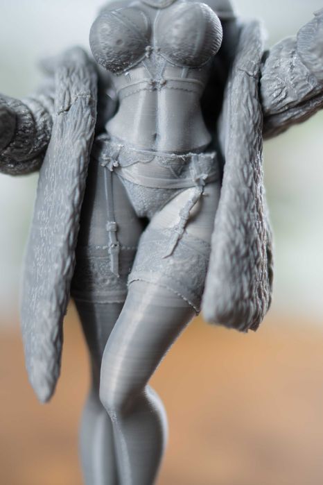 Fubuki Fan Art 3D Print Figurine