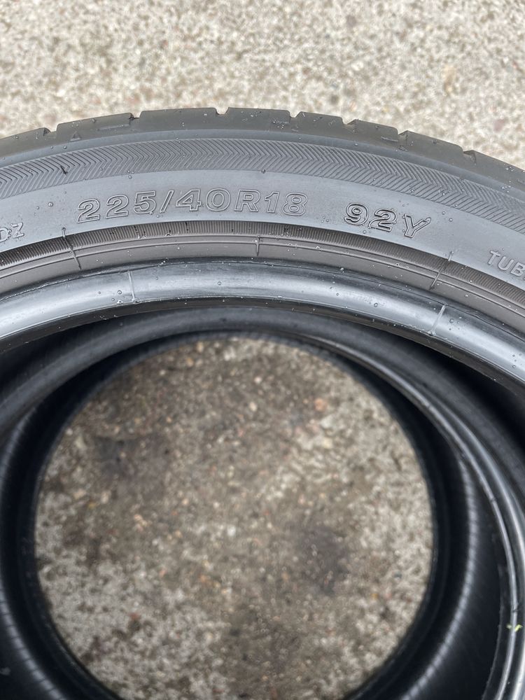 Bridgestone 225/40r18 92Y Potenza S001 - 2szt opony letnie rant 6mm