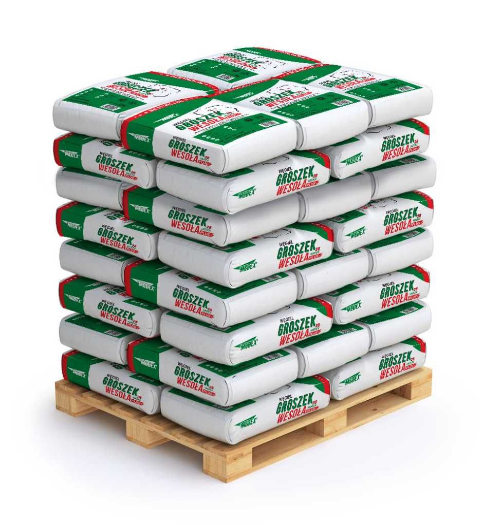 Węgiel GROSZEK medex WESOŁA PLUS 28 ekogroszek 25 kg