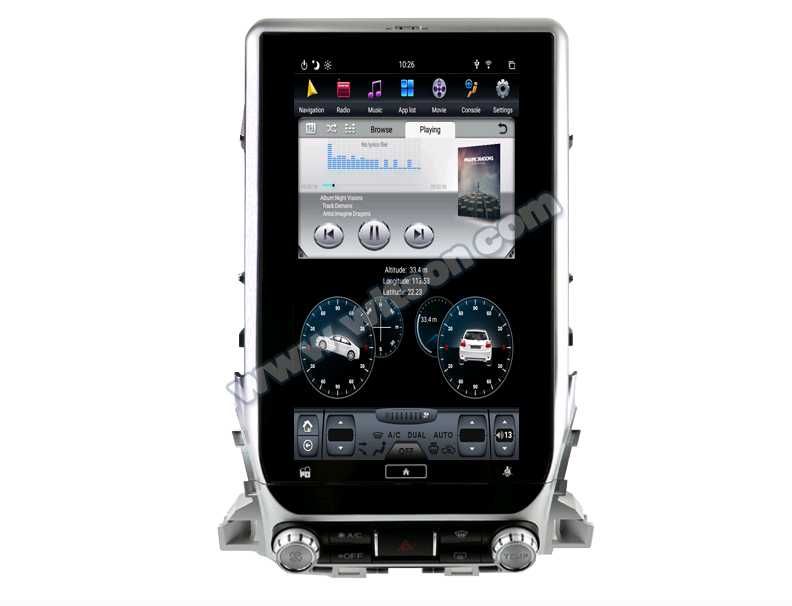 Штатная магнитола Toyota LC200 2016+ (ZF1829XH) TOP 4g/32G Android 9