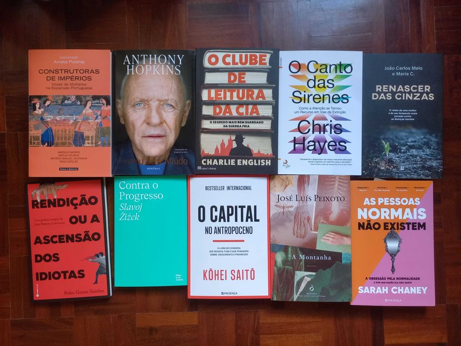 Lote de 50 livros