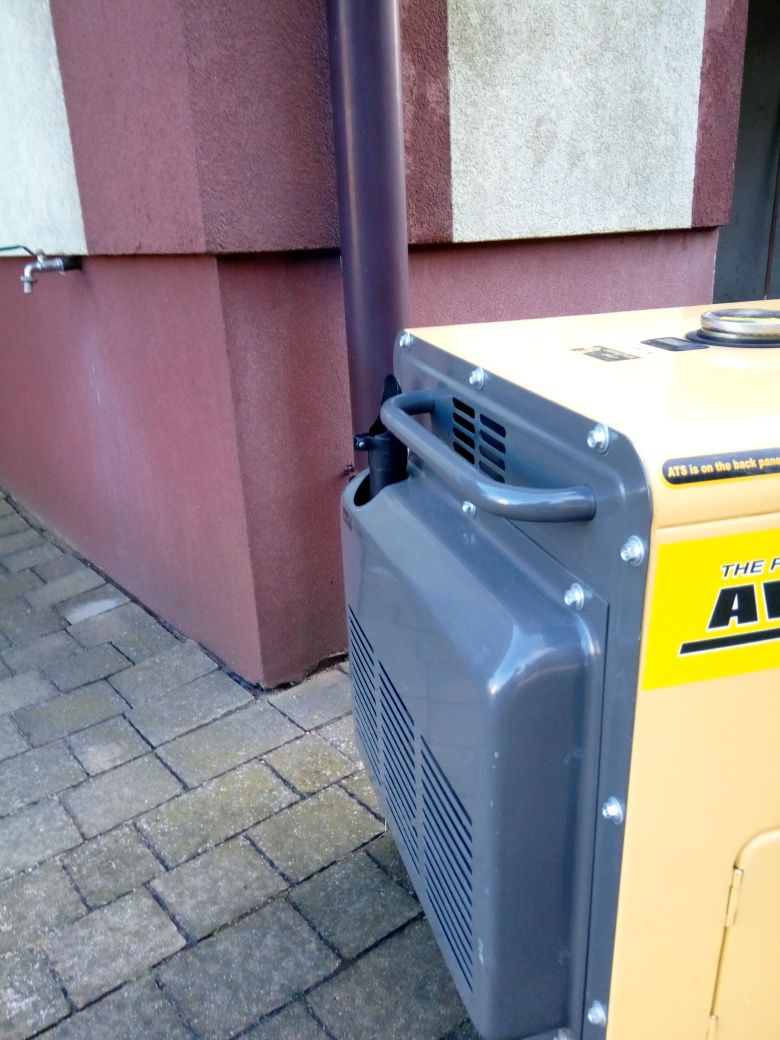 Agregat prądotwórczy 6,8 kVA z ATS nowy [diesel]