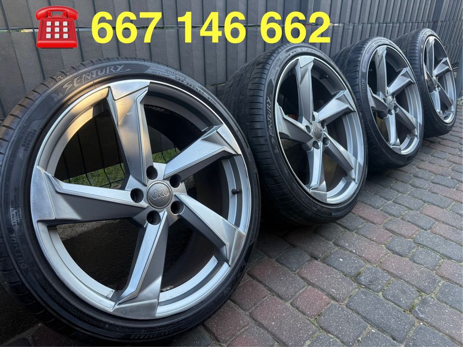 20 cali felgi koła do Audi S5 A5 A6 A4 b9 5x112 ET25 9J