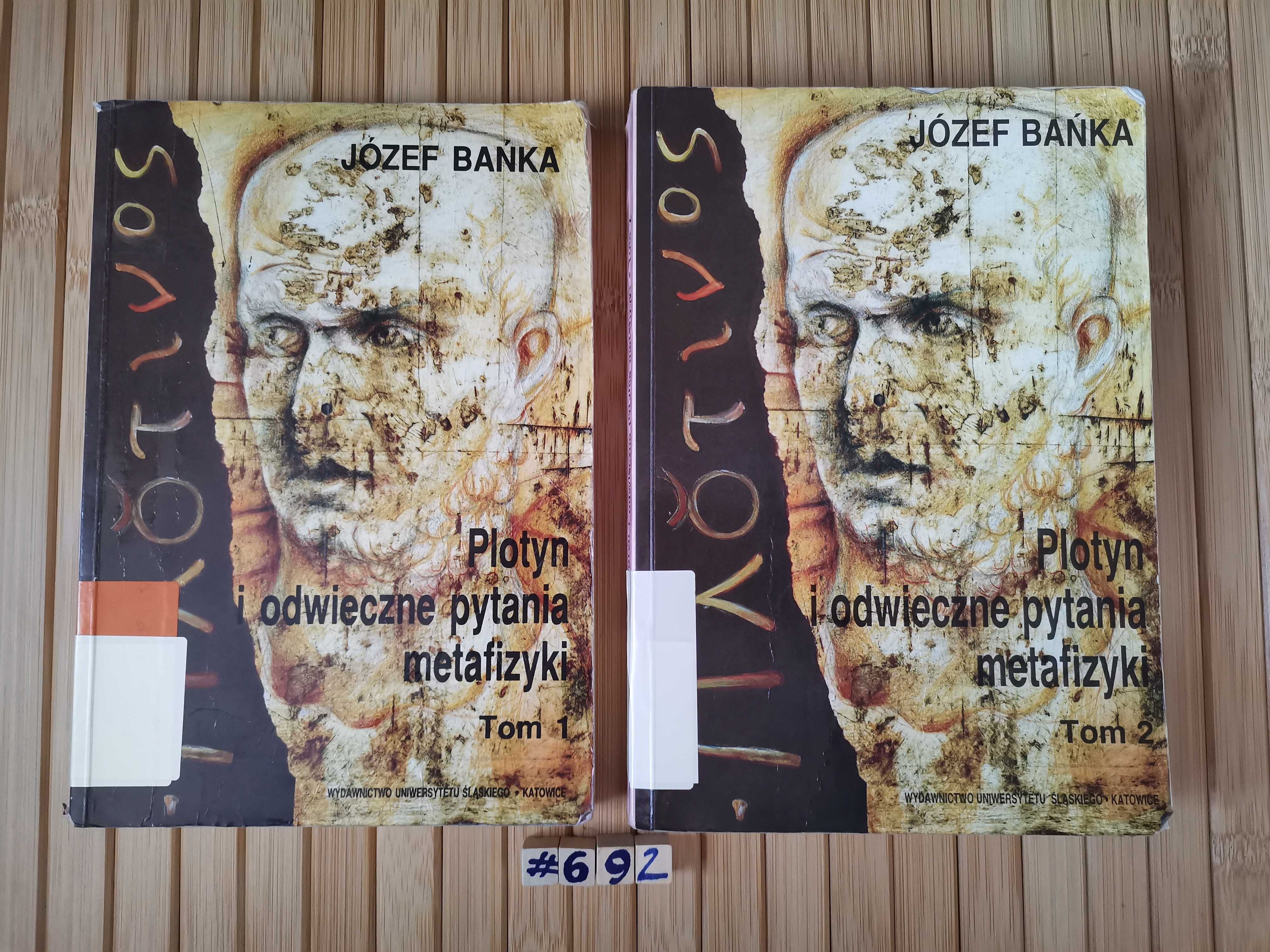 Bańka Plotyn i odwieczne pytania metafizyki tom 1 i tom 2 Real foty