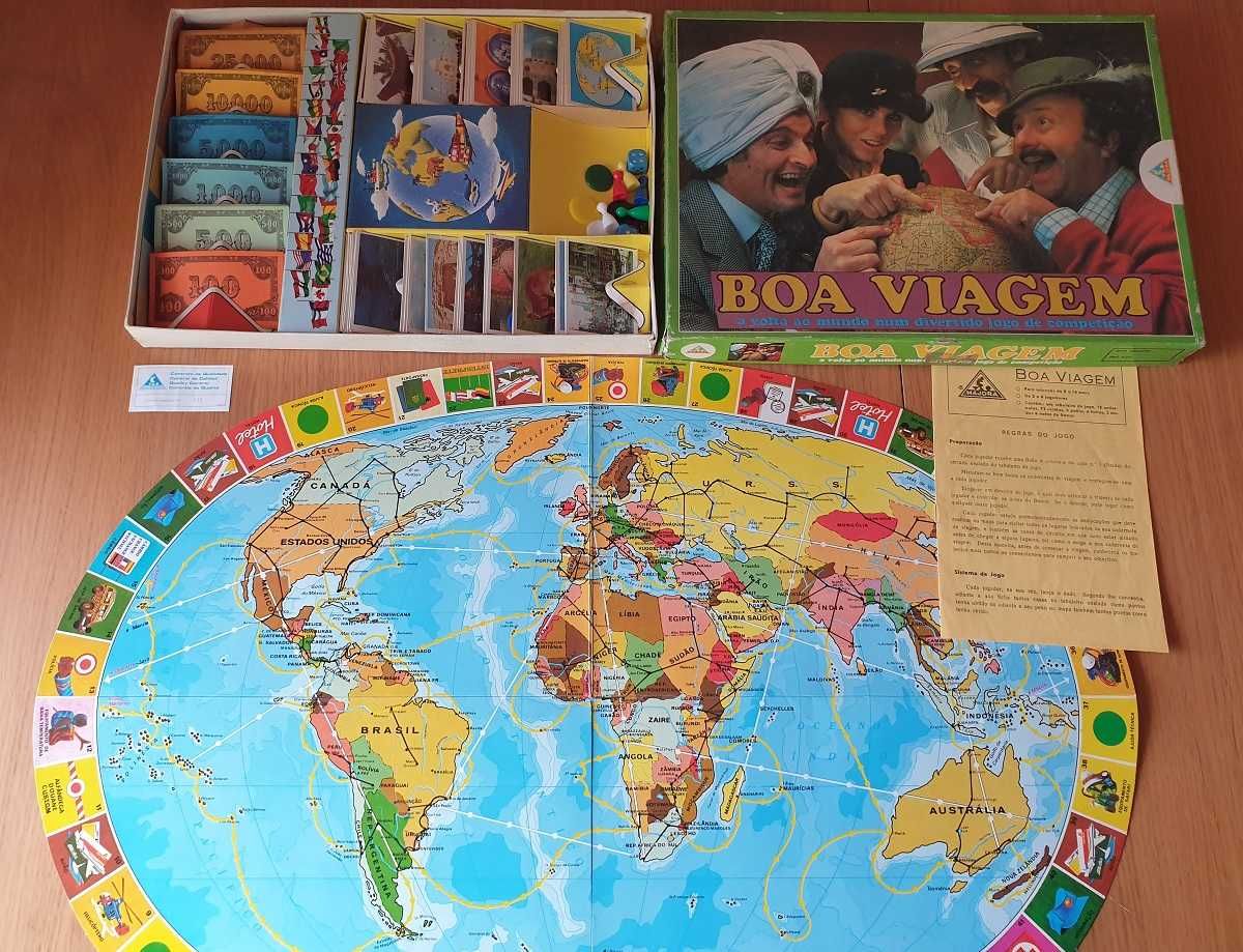 Jogo • Boa Viagem • Majora • 1981 • Raro!